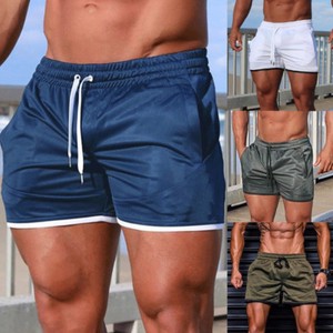 Men-039-s-Casual-Short-Pants-Gym-Workout-Fitness-Jogging-Running-Sports-Wear-Shorts