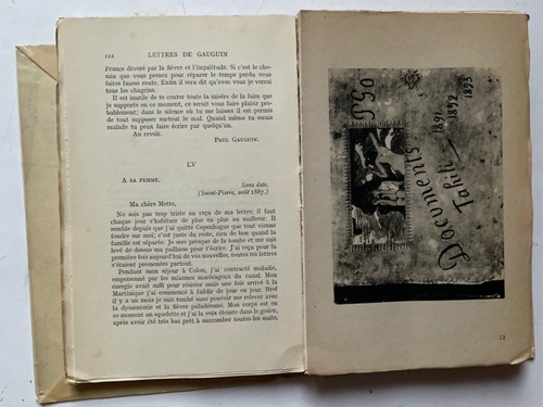 Briefe von GAUGUIN (1848-1903) Seltenes illustriertes Tiefdruckbuch Akt Curiosa » - Bild 3 von 21