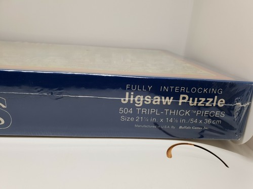 CITY OF DALLAS Jigsaw Puzzle 504 Thick Pieces Buffalo Games 1988 NEW vintage - Picture 3 of 9