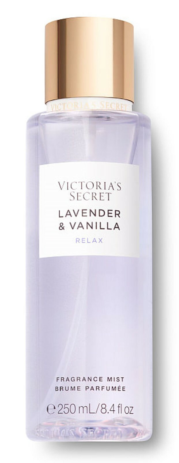 Victoria's Secret New! Natural Beauty Fragrance Mist LAVENDER & VANILLA  250ml