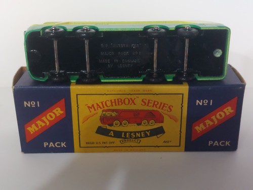 Matchbox Lesney M1 Major Pack BP Petrol Tanker Exc in Nice Early B Box - Picture 9 of 12