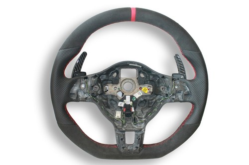 LENKRAD VW GOLF 6 GTI, POLO, R-LINE, SCIROCCO LEDERLENKRAD NEU BEZIEHEN  - Bild 1 von 10