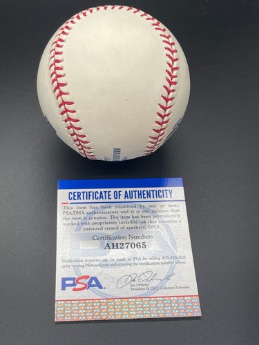 Danny Litwhiler "Invented Pitching Speed Gun" Autographed Signed Baseball PSA - Picture 7 of 7