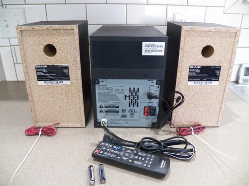 Sharp XL-BH250 Bluetooth 5-CD Changer USB Aux Digital AM FM Mini HiFi System - Picture 6 of 10