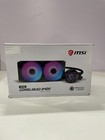 MSI MAG CORELIQUID 240R AIO Liquid CPU Kühler, 240mm Radiator, Dual 120mm