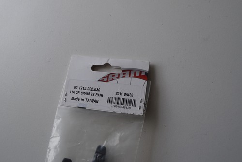 Sram Schnellspanner Set Rennrad 100mm x 130mm schwarz 00.1915.002.030 - Bild 7 von 8