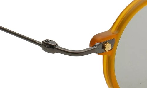 Retro Herren Polarisierte Sonnenbrille Damen Klein Rund Sonnenbrille UV400 Autofahren Braun - Bild 4 von 18