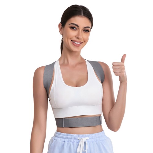 Adjustable Posture Corrector Low Back Support Shoulder Brace Belt for Unsex - Picture 11 of 15