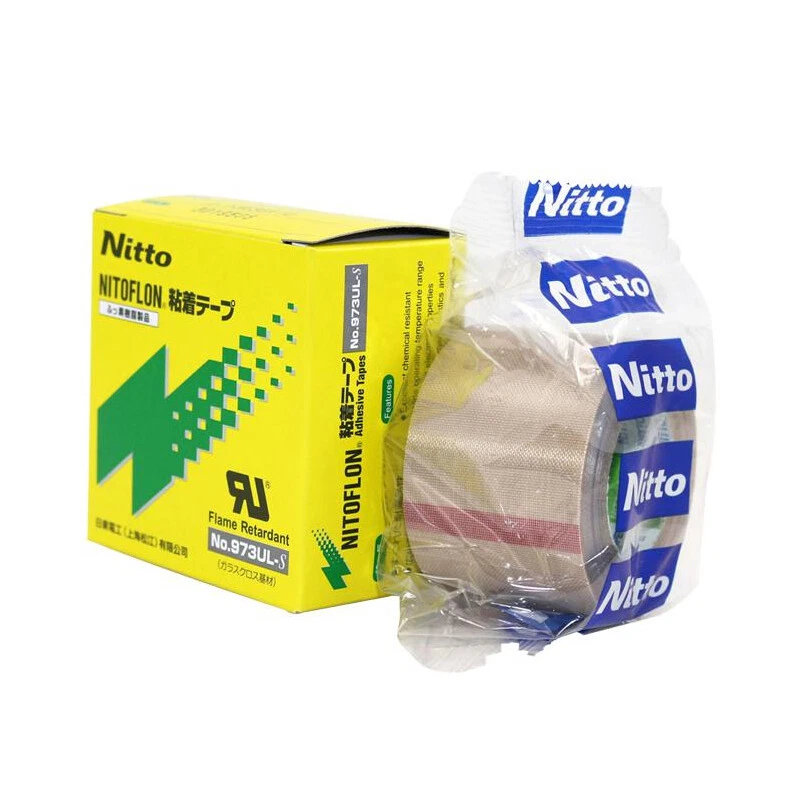 Fluoroplastic Saturated Glass Cloth Tape Nitto NITOFLON No.973UL-S 0.13*38*10
