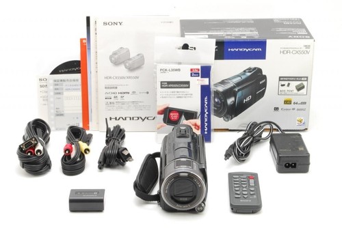 【MINTinBox】 SONY HDR-CX550V Handycam Digital HD Video Camera Recorder From JAPAN