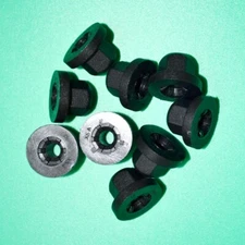 10pcs Exterior Clips Body MountingsRetainer Fastener Screws for BMW E30 E32 Benz