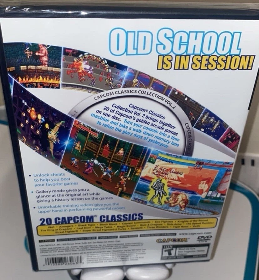 Capcom Classic Collection Volume 2 For The Ps2 2006 - Image 2 of 2