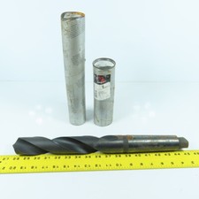 Michigan Drill 45mm HSS 2-Flute Spiral Drill Bit 448mm OAL #5 MT Shank 118° USA