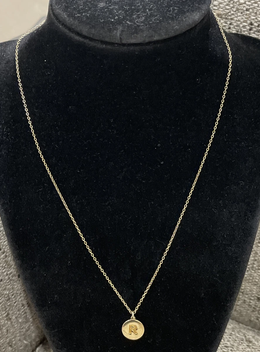 Savvy cie 2024 letter necklace
