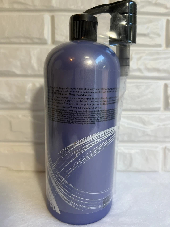 Bumble and bumble Bb Illuminated Blonde Shampoo 1Liter 33.8oz With Pump - Image 2 of 3