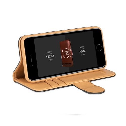 Funda de cartera de cuero genuino para iPhone SE (2022/2020) de Ed Hicks - Bloqueo RFID - Imagen 21 de 69