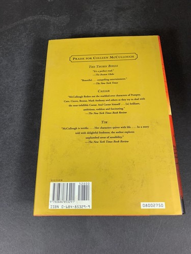 2000 Morgan’s Run, By Colleen McCullough First Edition Book, With Dust Jacket - Imagen 2 de 4