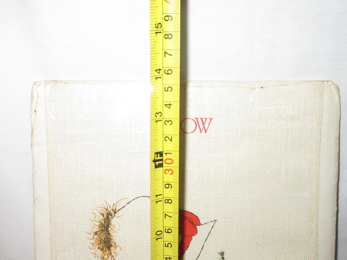 Holly Hobbie Vintage 1970s linen kitchen tea towel wall hanging (S/N). - Picture 4 of 5