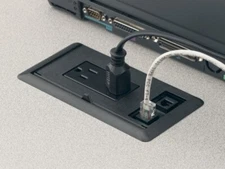 Mayline SPM Power and Data Module For Desks, Conference Tables, Training Desks