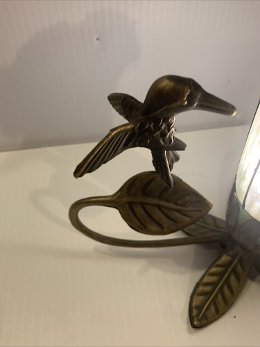 Table Lamp 8” With Bird, Works - Picture 3 of 8