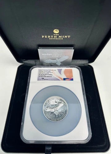 2024 Australia 5oz Wedge-Tailed Eagle 10th NGC PF70UC FDOI Mercanti ✪COINGIANTS✪