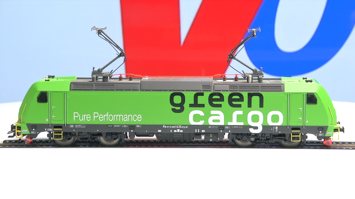 H0 Piko 59545 BR 185.2 1436 Green Cargo dig. Test ok Schmutz H0 Piko 59545 BR 185.2 1436 Green Cargo dig. Test ok Schmutz