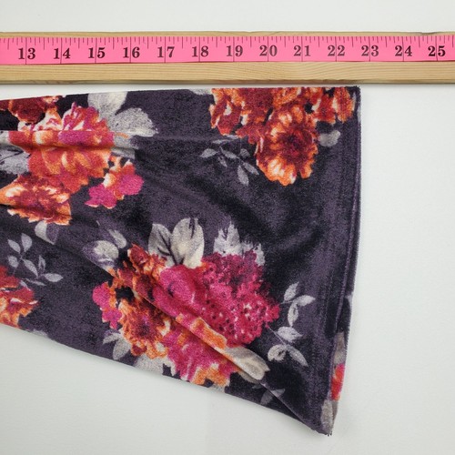Current Project Womens Velvet Bell Sleeve Floral Top Size M Long Sleeve Boho - Picture 15 of 15