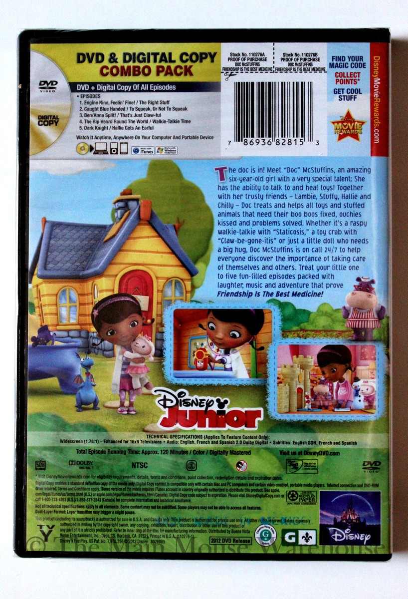 Disney - ★Zippy and Me★&lt;DVD, CD, Guidebook, 箱&gt; Doc McStuffins: Friendship Is The Best Medicine (DVD +