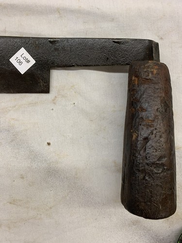 Antique Tomanovak Draw Shave ~ Draw Knife ~ 7-3/4” Blade 17” Overall - Picture 3 of 13