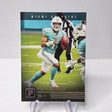 2020 Panini Chronicles PA-2 Tua Tagovailoa Rookie RC Card Dolphins 