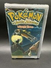 Pokémon The Johto Journeys Midnight Heroes VHS 2001 Nintendo Factory SEALED READ