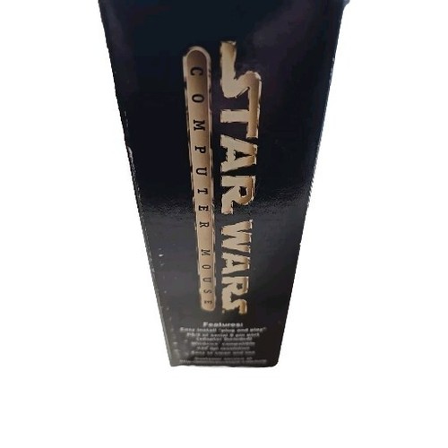 Star Wars Stormtrooper Vintage Computer Mouse New Wired Plug And Play NIB - Picture 3 of 9