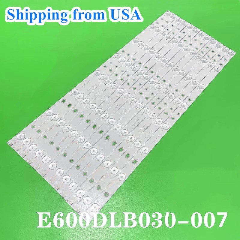 LED Backlight Strips(12) For VIZIO 60 inch TV E60-C3 E60DLBE605F