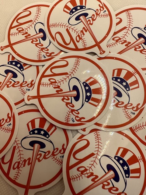New York Yankees Stickers Sets of 2 waterproof Vinyl free shipping New York Yankees Stickers Sets of 2 waterproof Vinyl free shipping