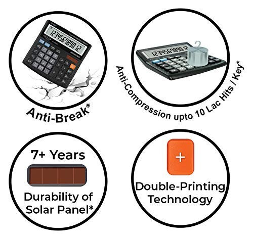 Bambalio 12 Digits BL-800 Big Display & Metallic Panel 3 Years Warranty - Picture 4 of 5