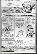 SUPERMAN # 359 PAGE 5 **CURT SWAN** FRANK CHIAMONTE (DC) 1981 2-1/3 SPLASHES