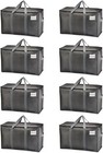 VENO 8 Pack Moving Bags, Supplies, Boxes, 8 Pack, Dark Gray 
