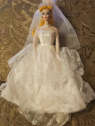 1989 Barbie "1959 Wedding Party" Porcelain Doll - Picture 21 of 24