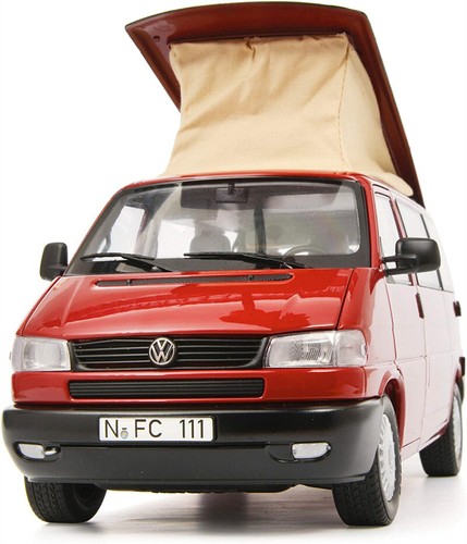 for Schuco for VW for T4b for Westfalia camper bus Red for Westfalia 1:18 Model - Picture 1 of 7