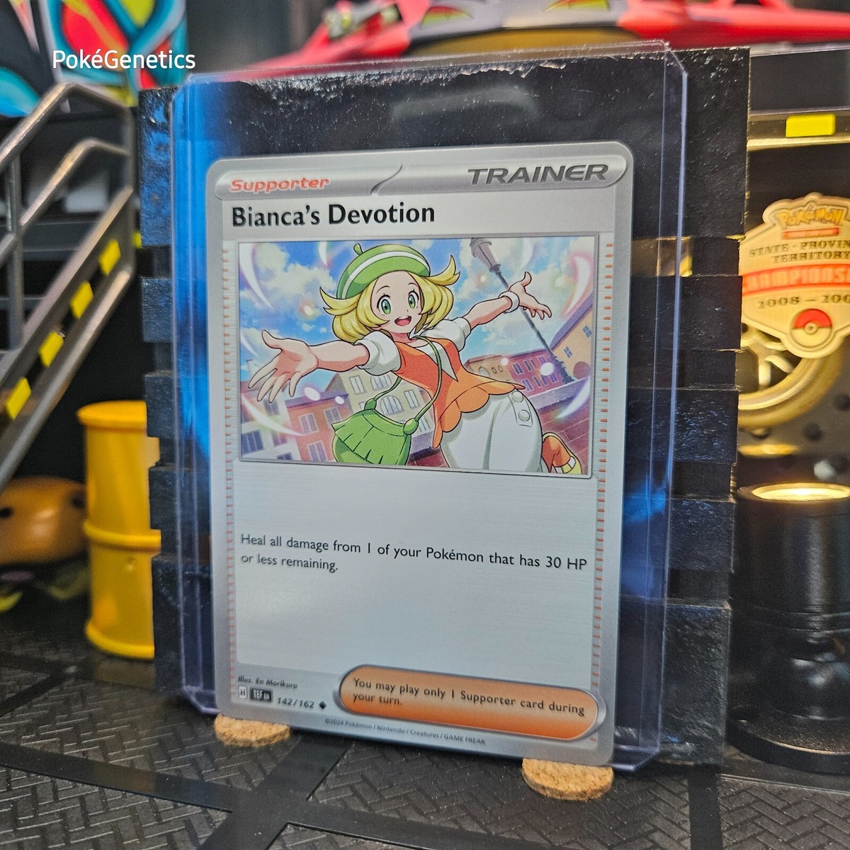 Bianca's Devotion Temporal Forces Pokémon TCG 142/162 Bianca's Devotion Temporal Forces Pokémon TCG 142/162