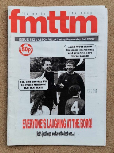 Fanzine (Fußball) Middlesbrough Fly Me To The Moon (FMTTM) - verschiedene Ausgaben - Bild 51 von 98