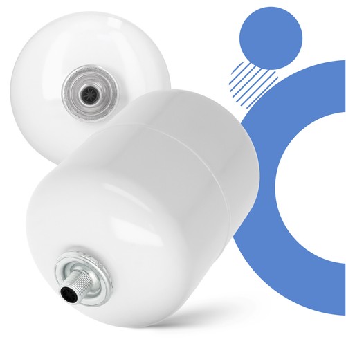 Ausdehnungsgefäß Trinkwasser Brauchwasser 8l Druckbehälter Membran Sanitärgefäß - Bild 2 von 5