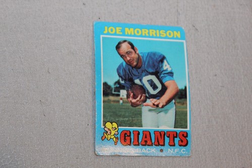 1971 Topps FOOTBALL CARD Complete Finish Fill Your List Set U-Pick #1-263 - Picture 369 of 504