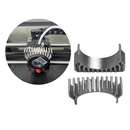 Dissipateurs thermiques en aluminium noir refroidissement passif pour imprimante 3D K1MAX36 moteur pas à pas - Photo 6/8