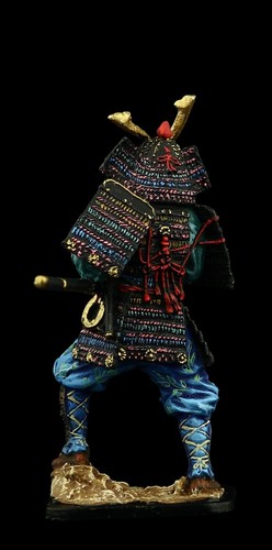 Soldado de hojalata coleccionable samurai, siglo XII Japón - Imagen 4 de 6