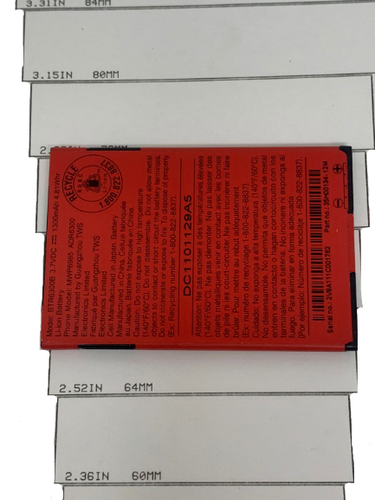 Batterie BTR6300B pour HTC Evo 4G Droid Incroyable ADR6300 ADR6225 MWP6985 ROUGE OEM - Photo 11 sur 12