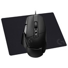 Logitech G502X Maus inkl. G240 Gaming-Mauspad 10 Tasten Mouse 25.600 DPI