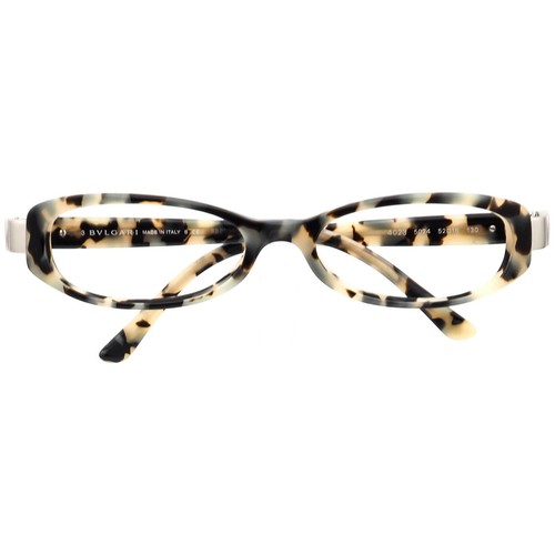 Bvlgari Brille 4023 5024 Marzipan Tortoise Semi Cat Eye Italy 52[]16 130 - Bild 6 von 6