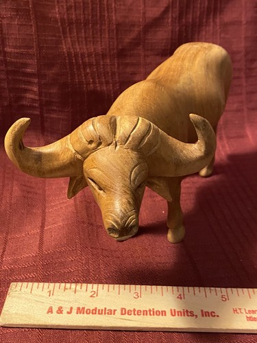 SAUR wood OX...Nice Craftsmanship - Picture 5 of 8