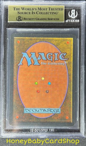MTG Legends 1994 Chain Lightning BGS 9.5 GEM MINT Old School 93/94 - Picture 2 of 6